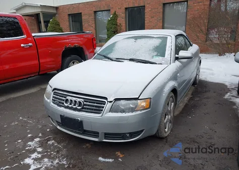 2004 Audi A4 3.0 from USA, damaged, VIN WAUDT48H14K007041